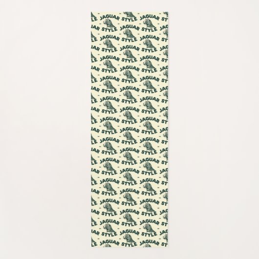 Tapis de yoga Jaguar (Devant)