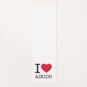 TAPIS DE YOGA J'AIME AIKIDO (Devant)