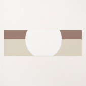 Tapis De Yoga Japandi Moon (Devant (Horizontal))