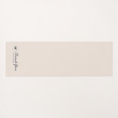 Tapis De Yoga Japandi Yoga Mat - Force et sérénité (Dos (Horizontal))