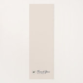 Tapis De Yoga Japandi Yoga Mat - Force et sérénité (Dos)