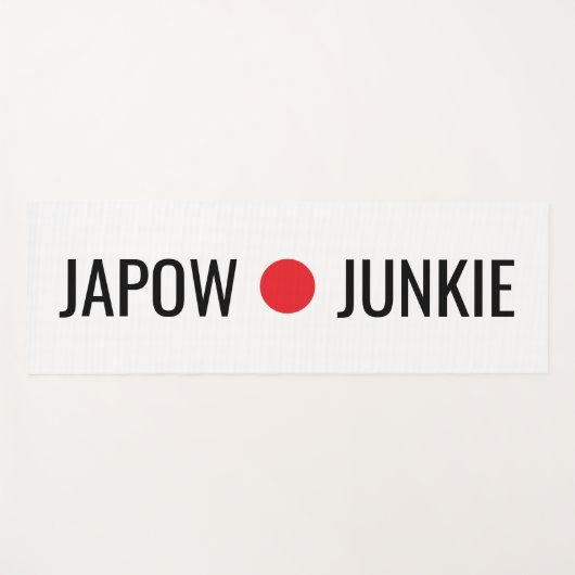 Tapis De Yoga Japow Junkie (Devant (Horizontal))