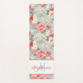 Tapis De Yoga Jardin à fleurs de campagne anglais (Devant)