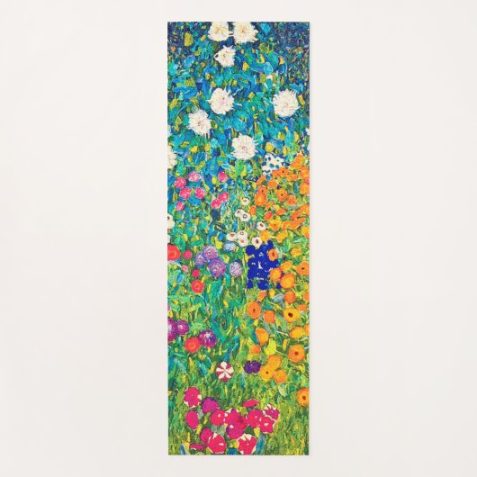 Tapis De Yoga Jardin aux fleurs, Gustav Klimt (Devant)