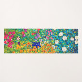Tapis De Yoga Jardin aux fleurs, Gustav Klimt (Devant (Horizontal))