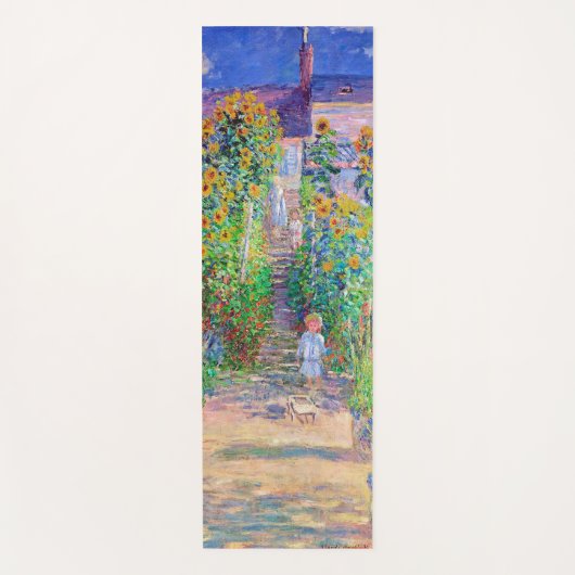 Tapis De Yoga Jardin de l'artiste, Monet (Devant)