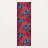 Tapis De Yoga Jardin de morpho bleu (Devant)