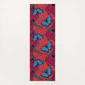Tapis De Yoga Jardin de morpho bleu (Dos)