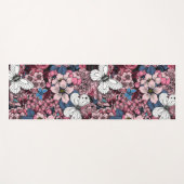 Tapis De Yoga Jardin de printemps (Devant (Horizontal))