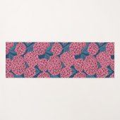 Tapis De Yoga Jardin d'Hydrangea (Devant (Horizontal))
