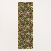 Tapis De Yoga Jardin Fleur sauvage vert (Dos)