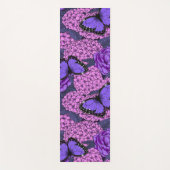 Tapis De Yoga Jardin morpho bleu 2 (Devant)
