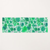 Tapis De Yoga Jardin succulent (Devant (Horizontal))