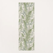 Tapis De Yoga Jardin vert fleuri (Devant)