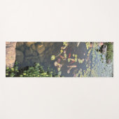 Tapis De Yoga Jardin Zen Calme Koi Fish Pond (Devant (Horizontal))