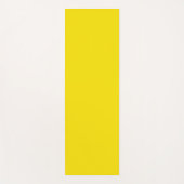 Tapis De Yoga Jaune citron (Devant)