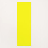 Tapis De Yoga Jaune clair (couleur solide) (Devant)