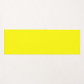Tapis De Yoga Jaune clair (couleur solide) (Devant (Horizontal))