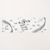 Tapis De Yoga Jazz cool (Devant (Horizontal))