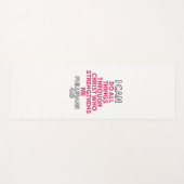 TAPIS DE YOGA JE PEUX TOUT FAIRE PAR LE CHRIST (Devant (Horizontal))