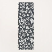 Tapis De Yoga Je t'aime (Devant)