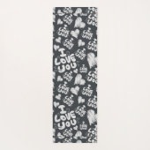 Tapis De Yoga Je t'aime (Dos)