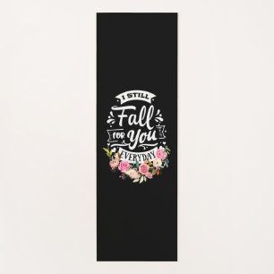 Tapis De Yoga Je Tombe Toujours Pour Vous Tous Les Jours