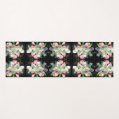 Tapis De Yoga Joli Crabapple Fleur de printemps fleurit Abstrait (Devant (Horizontal))