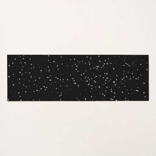 Tapis De Yoga Joli lapin noir avec Soul arc-en-ciel Chakra (Dos (Horizontal))