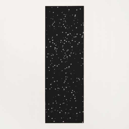 Tapis De Yoga Joli lapin noir avec Soul arc-en-ciel Chakra (Dos)