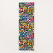 Tapis De Yoga Joli petit robot motif (Dos)