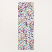 Tapis De Yoga Joli Rainbow Coloured Paint Drops (Dos)