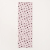 Tapis De Yoga Joli Stars De Geo Rose - motif. (Devant)