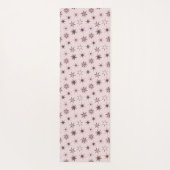 Tapis De Yoga Joli Stars De Geo Rose - motif. (Dos)