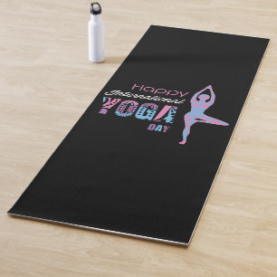 Tapis De Yoga Journée internationale du yoga