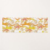 Tapis De Yoga Joyeuse Danse Yoga Girls (Devant (Horizontal))