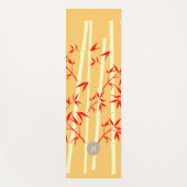 Tapis De Yoga Joyeux Bamboo Zen Light Custom Monogramme (Devant)