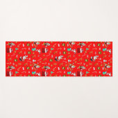 Tapis De Yoga Joyeux Noël Nice Naughty 25 décembre Noël (Devant (Horizontal))