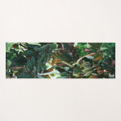 Tapis De Yoga Jungle tropicale verte (Devant (Horizontal))