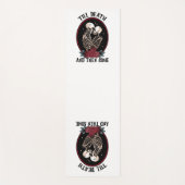 Tapis De Yoga 'Jusqu'à la mort Yoga Mat (Devant)