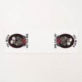 Tapis De Yoga 'Jusqu'à la mort Yoga Mat (Devant (Horizontal))