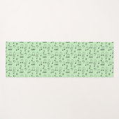 Tapis De Yoga Juste noté vert (Devant (Horizontal))