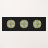 Tapis De Yoga Kaléidoscope du premier volume trente-deux (Devant (Horizontal))