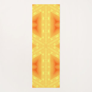 Tapis De Yoga Kaleidoscope d'un lever de soleil lumineux