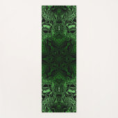 Tapis De Yoga Kaleidoscope vert (Devant)