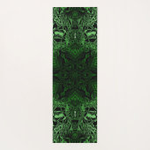 Tapis De Yoga Kaleidoscope vert (Dos)