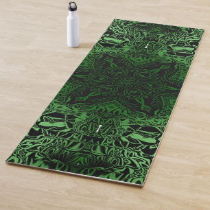 Tapis De Yoga Kaleidoscope vert
