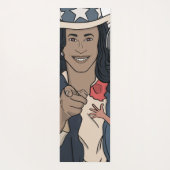 Tapis De Yoga Kamala Harris Bootleg Rap (Dos)