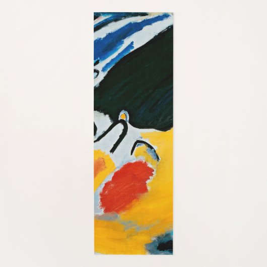 Tapis De Yoga Kandinski Impression III Concert Peinture Abstrait (Devant)