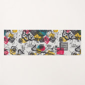 Tapis De Yoga Kandinsky Small Worlds V Abstrait Classique (Devant (Horizontal))